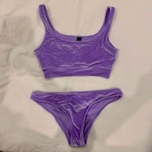 TRIANGL PURPLE BIKINI SET